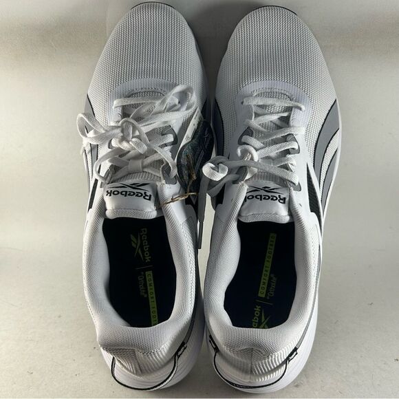 Reebok Lite Plus 3.0 Men’s Shoes Lace Up Sneakers White Size 13 GY7796 - Picture 5 of 9